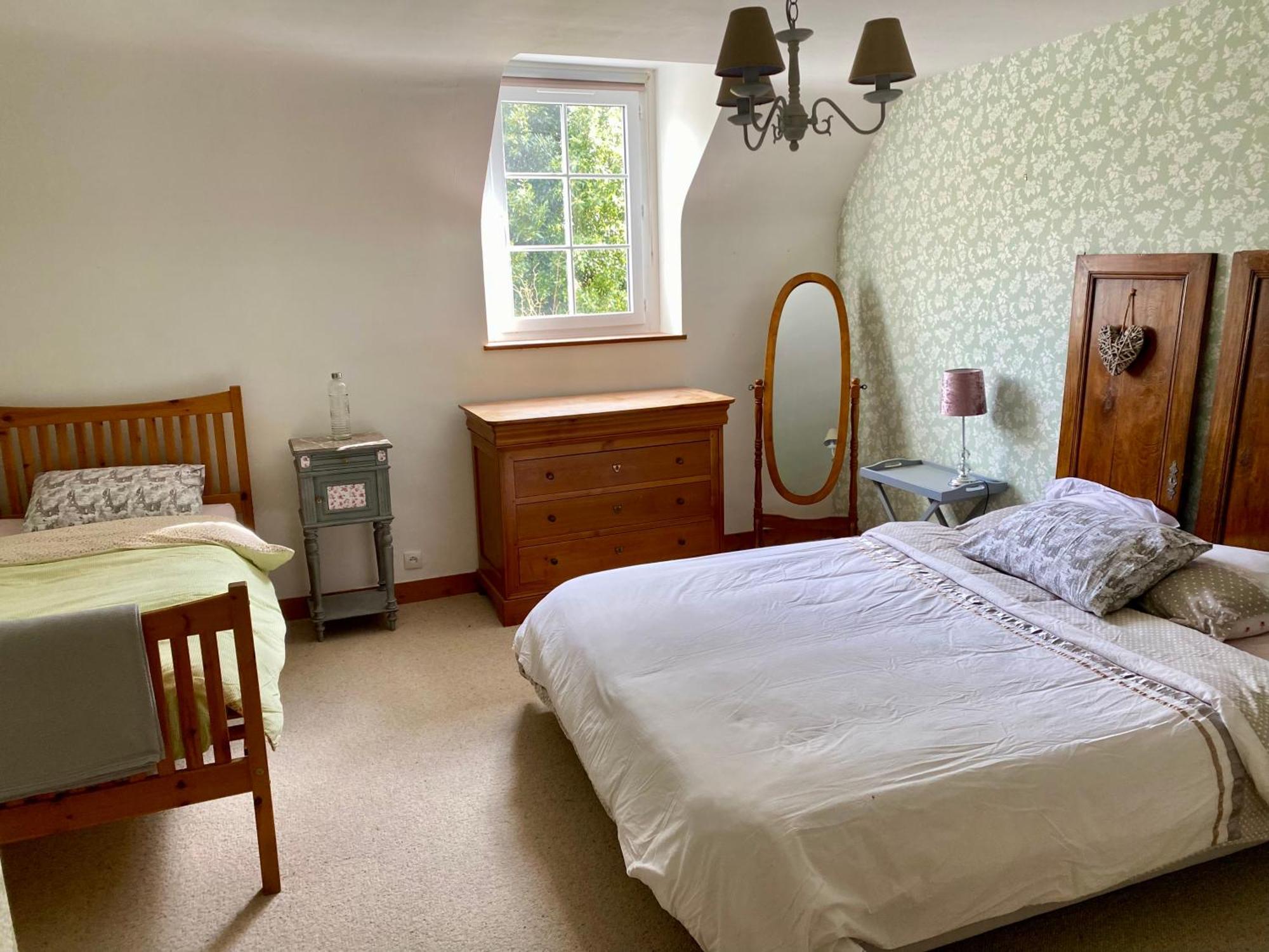 Chambre De Rose - Le Refuge Des Parachutistes - En Bordure Du Marais Neuville-au-Plain Eksteriør bilde